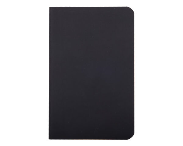 MINI LIBRETA PASTA FLEXIBLE COVA A2646 NEGRO (Poliuretano)