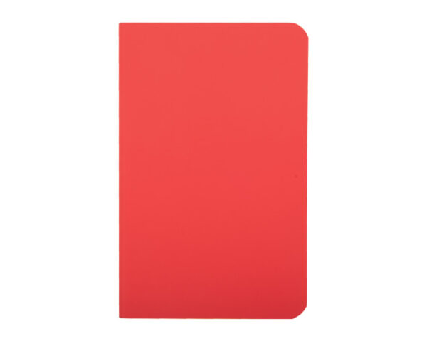 MINI LIBRETA PASTA FLEXIBLE COVA A2646 ROJO (Poliuretano)