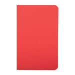 MINI LIBRETA PASTA FLEXIBLE COVA A2646 ROJO (POLIURETANO / A2646.04 /  ARTICULOS PROMOCIONALES)