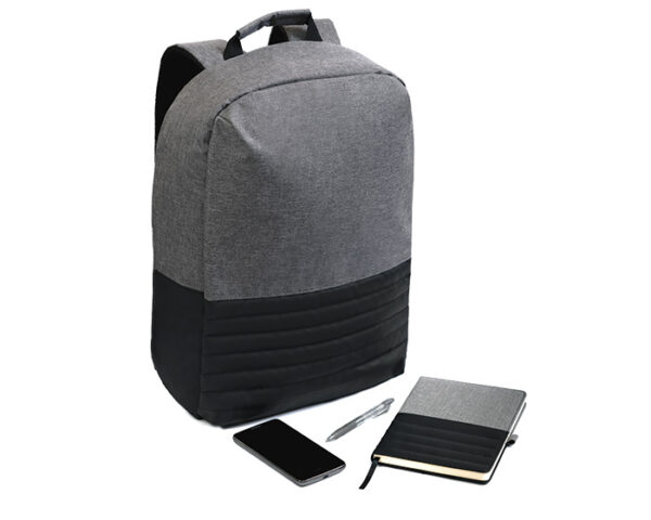 MOCHILA BACKPACK PORTA LAPTOP SIMBA A2658 GRIS (Poliéster) - Imagen 2