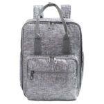 MOCHILA TIPO BACKPACK DRAKE A2662 GRIS (POLIÉSTER / A2662.22 /  ARTICULOS PROMOCIONALES)