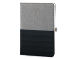 LIBRETA VERTICAL A5 ARTHUR A2663 GRIS (POLIÉSTER / A2663.28 /  ARTICULOS PROMOCIONALES) - Image 2