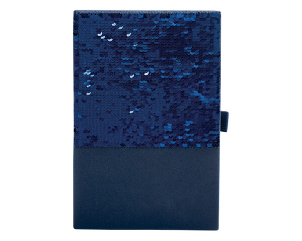 LIBRETA VERTICAL A5 DIAMOND A2665 AZUL COBALTO (Poliuretano)