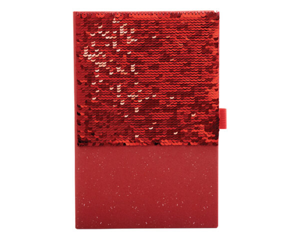 LIBRETA VERTICAL A5 DIAMOND A2665 ROJO (Poliuretano)