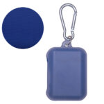 TOALLA DE TELA ROCKY A2668 AZUL (ESTUCHE: PLÁSTICO PS / TOALLA: MICROFIBRA / A2668.09 /  ARTICULOS PROMOCIONALES)