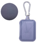 TOALLA DE TELA ROCKY A2668 GRIS (ESTUCHE: PLÁSTICO PS / TOALLA: MICROFIBRA / A2668.22 /  ARTICULOS PROMOCIONALES)