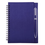 LIBRETA CON IMÁN PARA BOLÍGRAFO METÁLICO, SPAIN A2670 AZUL (CARTÓN / A2670.09 /  ARTICULOS PROMOCIONALES)