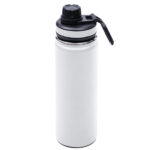 TERMO DE ACERO INOXIDABLE DE 600 ML. KYLO A2677 BLANCO (ACERO INOXIDABLE / A2677.01 /  ARTICULOS PROMOCIONALES)