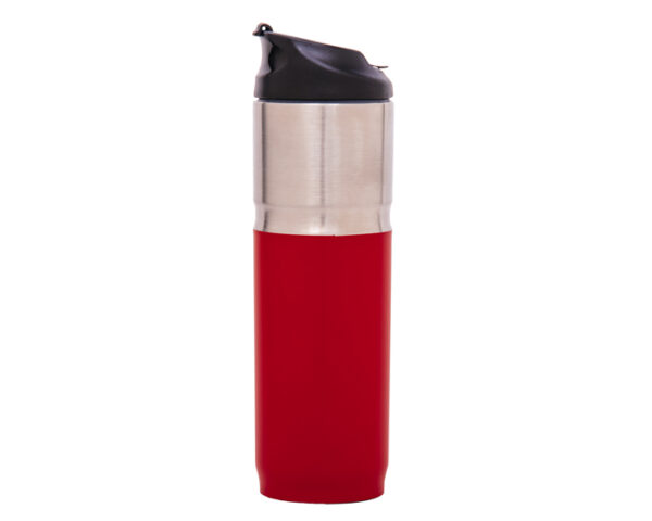 TERMO DOBLE PARED ACERO INOXIDABLE FRED A2679 ROJO (Acero Inoxidable 304)