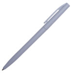 BOLÍGRAFO DE PLÁSTICO PRAGA A2696 BLANCO (PLÁSTICO / A2696.01 /  ARTICULOS PROMOCIONALES)