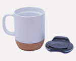 TAZA MATE 10 OZ ELLIS A2700 NEGRO (CERÁMICA / CORCHO / A2700.02 /  ARTICULOS PROMOCIONALES) - Image 2