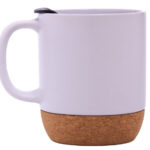 TAZA MATE 10 OZ ELLIS A2700 BLANCO (CERÁMICA / CORCHO / A2700.01 /  ARTICULOS PROMOCIONALES)
