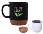 TAZA MATE 10 OZ ELLIS A2700 NEGRO (CERÁMICA / CORCHO / A2700.02 /  ARTICULOS PROMOCIONALES) - Image 3