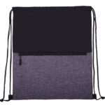 MORRAL CON JARETA ROCCO A2707 GRIS (POLIÉSTER / A2707.22 /  ARTICULOS PROMOCIONALES)