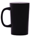 TARRO CÓNICO BICOLOR 15 OZ LATTE A2713 NEGRO (CERÁMICA / A2713.02 /  ARTICULOS PROMOCIONALES)