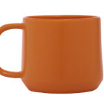 TAZA ACABADO MATE 16 OZ CARAMEL A2714 NARANJA (CERÁMICA / A2714.03 /  ARTICULOS PROMOCIONALES)