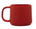 TAZA ACABADO MATE 16 OZ CARAMEL A2714 ROJO (CERÁMICA / A2714.04 /  ARTICULOS PROMOCIONALES)