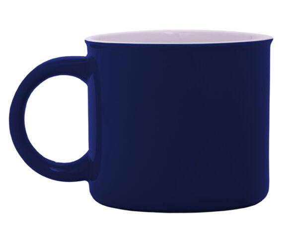 TAZA DE CERÁMICA BICOLOR TAMMY A2716 AZUL COBALTO (Cerámica)