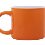 TAZA BICOLOR 15 OZ TAMMY A2716 NARANJA (CERÁMICA / A2716.03 /  ARTICULOS PROMOCIONALES)