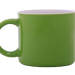TAZA BICOLOR 15 OZ TAMMY A2716 VERDE CLARO (CERÁMICA / A2716.08 /  ARTICULOS PROMOCIONALES)