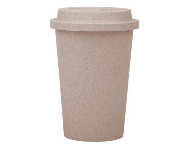 VASO ECOLÓGICO MOCCA A2727 BEIGE (Fibra de Trigo)