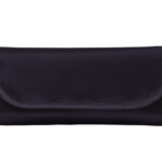 ESTUCHE DE BROCHAS PARA MAQUILLAJE EMMA A2730 NEGRO (POLIÉSTER / A2730.02 /  ARTICULOS PROMOCIONALES)