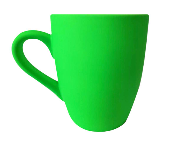 TAZA DE CERÁMICA BICOLOR TONY A2733 VERDE (Cerámica)