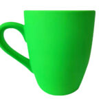 TAZA BICOLOR PARA GRABADO LASER 10 OZ TONY A2733 VERDE (CERÁMICA / A2733.38 /  ARTICULOS PROMOCIONALES)