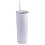 TERMO DE ACERO INOX. PARA SUBLIMACIÓN 600 ML. WILLY A2743 BLA NCO (ACERO INOXIDABLE / A2743.01 /  ARTICULOS PROMOCIONALES)