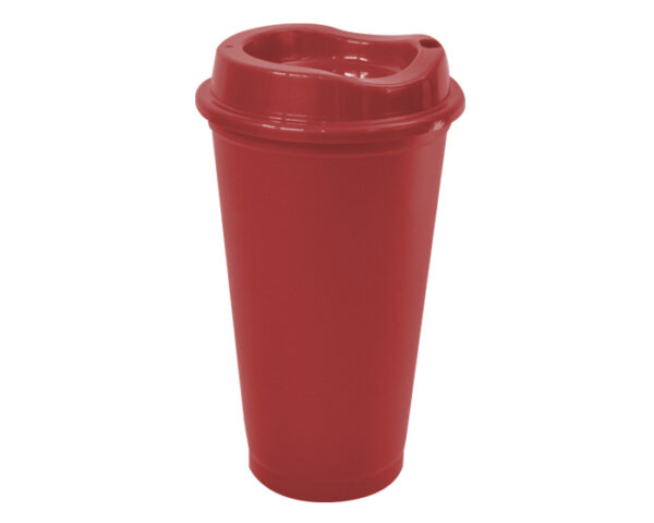 VASO DE PLÁSTICO ALDO A2750 ROJO (Plástico PP)