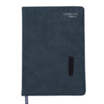 AGENDARIO PREMIUM ITALY A2760 AZUL MARINO (POLIURETANO / A2760.11 /  ARTICULOS PROMOCIONALES)