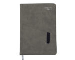 AGENDARIO PREMIUM ITALY A2760 GRIS (POLIURETANO / A2760.22 /  ARTICULOS PROMOCIONALES)