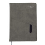 AGENDARIO PREMIUM ITALY A2760 GRIS (POLIURETANO / A2760.22 /  ARTICULOS PROMOCIONALES)