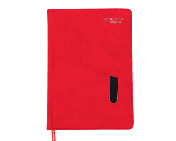 AGENDARIO PREMIUM ITALY 2022 A2760 ROJO (Poliuretano)