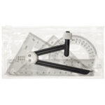 JUEGO DE GEOMETRÍA DANY A2761 TRANSPARENTE (PLÁSTICO / PVC / A2761.19 /  ARTICULOS PROMOCIONALES)