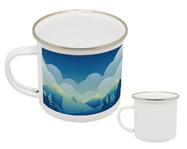 TAZA DE PELTRE SUBLIMACION BENY A2762 BLANCO (Peltre) - Imagen 3