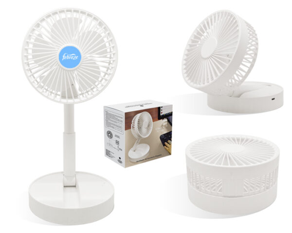 VENTILADOR PLEGABLE OWEN A2763 BLANCO (Plástico) - Imagen 3