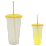 VASO DE PLÁSTICO SNOW A2770 AMARILLO (PLÁSTICO PP / A2770.07 /  ARTICULOS PROMOCIONALES)