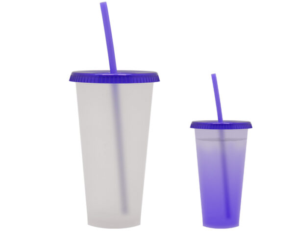 VASO DE PLÁSTICO SNOW A2770 MORADO (Plástico PP)