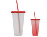 VASO DE PLÁSTICO SNOW A2770 ROJO (PLÁSTICO PP / A2770.04 /  ARTICULOS PROMOCIONALES)
