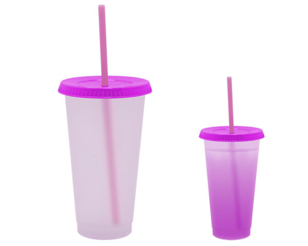 VASO DE PLÁSTICO SNOW A2770 ROSA (Plástico PP)