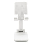SOPORTE PARA CELULAR ZEUS A2772 BLANCO (PLÁSTICO ABS / METAL / A2772.01 /  ARTICULOS PROMOCIONALES)