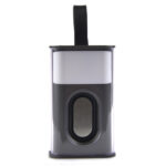 BOCINA BLUETOOTH CON LUZ MULTICOLOR Y ASA PARA TRANSPORTAR OPTIMUS A2810 NEGRO (PLÁSTICO ABS / A2810.02 /  ARTICULOS PROMOCIONALES)
