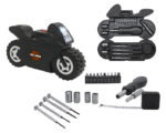 SET DE HERRAMIENTAS MOTOCROSS A2822 NEGRO (PLÁSTICO ABS / METAL / A2822.02 /  ARTICULOS PROMOCIONALES) - Image 3