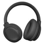 AUDÍFONOS BLUETOOTH CON CANCELACIÓN DE RUIDO, MANOS LIBRES Y DIADEMA AJUSTABLE GUETTA A2828 NEGRO (PLÁSTICO ABS / A2828.02 /  ARTICULOS PROMOCIONALES)