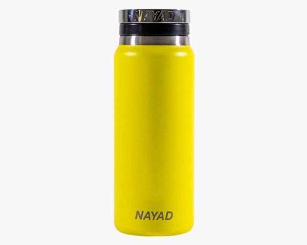 TERMO DOBLE PARED ACERO INOXIDABLE 26 OZ. NAYAD ROAMER A2844 AMARILLO (Acero Inoxidable)