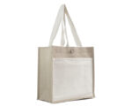 BOLSA DE YUTE /ALGODÓN CAMPESTRE A2848 BLANCO (ALGODÓN / YUTE / A2848.01 /  ARTICULOS PROMOCIONALES) - Image 2