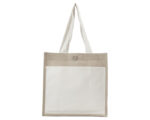 BOLSA DE YUTE /ALGODÓN CAMPESTRE A2848 BLANCO (ALGODÓN / YUTE / A2848.01 /  ARTICULOS PROMOCIONALES)