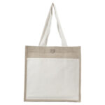 BOLSA DE YUTE /ALGODÓN CAMPESTRE A2848 BLANCO (ALGODÓN / YUTE / A2848.01 /  ARTICULOS PROMOCIONALES)