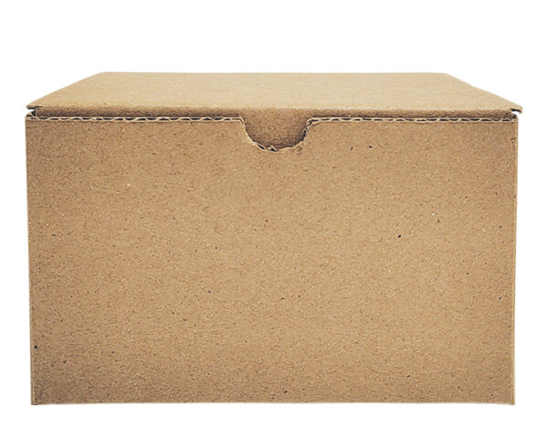 CAJA DE CARTÓN No 3 EMPAQUE TAZA A2852 CAFÉ (Non Woven)